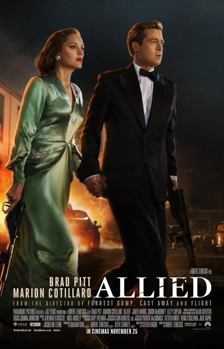 Allied 2016 Dual Audio Hindi Movie 480p BluRay x264 400MB ESubs