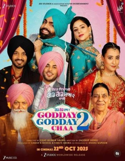 Godday Godday Chaa 2 (2025) Punjabi Full Movie HDRip | 1080p | 720p | 480p | ESubs