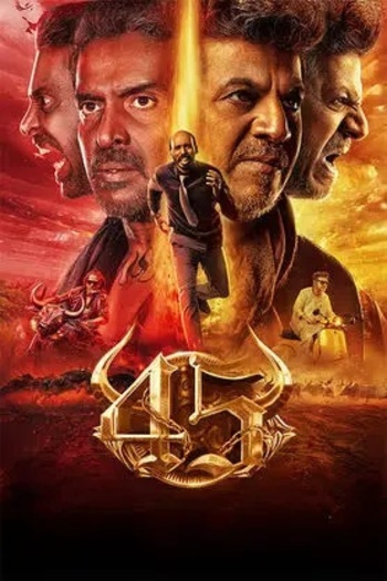 45 (2025) Hindi (LiNE) Dual Audio South Movie HDRip | 1080p | 720p | 480p